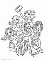 Lego Friends Coloring Pages Print Printable Olivia Mia Girls Sheets Color Getcolorings Look Other Getdrawings sketch template