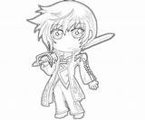 Graces Tales Lhant Asbel Coloring Fight Pages Another sketch template