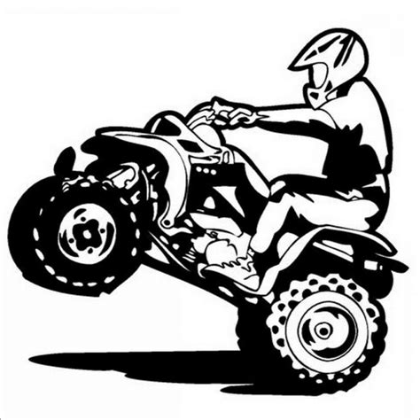 atv coloring pages