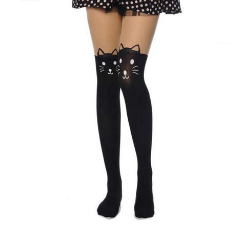 Buy New Sexy Stockings Women Cute Cat Tail Leggings