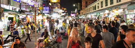 Khao San Road Night Market Ibis Styles Bangkok Khaosan Viengtai