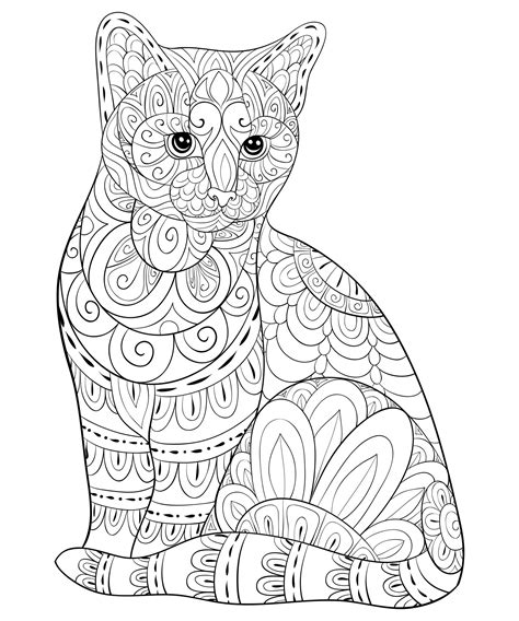 colouring pages  cats  svg images file