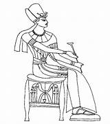 Ramses Mewarnai Kleurplaten Ii Kultur Budaya Farao Sentado Colorir Coloriages Egito Ausmalbilder Bergerak Egypte Animierte Ramsesii Ausmalbild Arti Kultuur Faraó sketch template