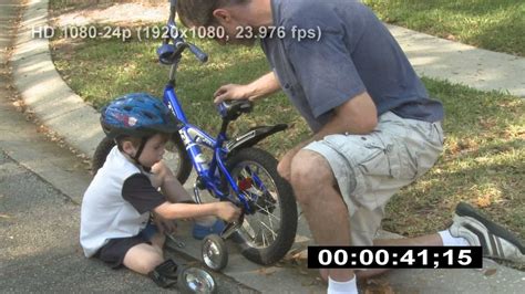 father teaching son how to ride a bike youtube