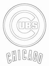 Cubs Coloring Chicago Logo Pages Printable Mlb Baseball Bears Mets Print Los Logos Dodgers Sheet Sport Color Tennessee Titans Drawing sketch template