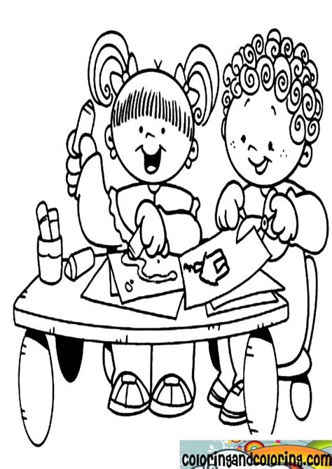 art class coloring pages  getdrawings