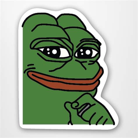 Pepe The Frog Meme Stickeryou Store