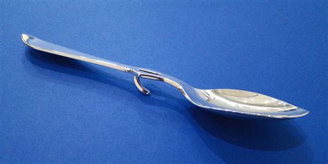 sterling silver honey spoon made by roberts and belk sheffield 1960 daniel bexfield antiques