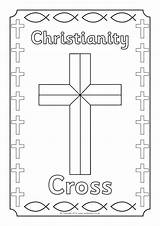 Colouring Symbols Religious Sheets Preview Sparklebox sketch template