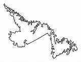 Newfoundland sketch template