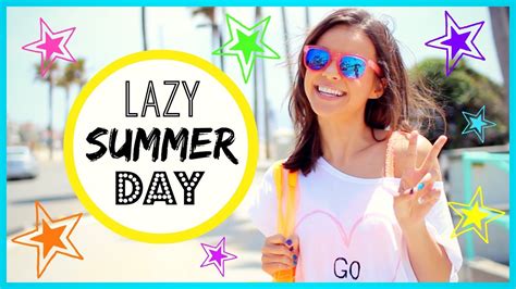 Wake Up With Me Lazy Summer Day Routine Youtube