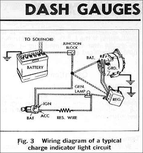 ampere gauge wiring diagram cadicians blog