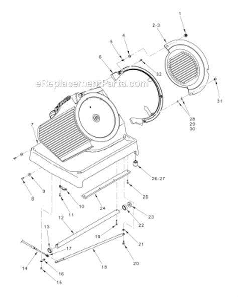 berkel slicer parts diagram