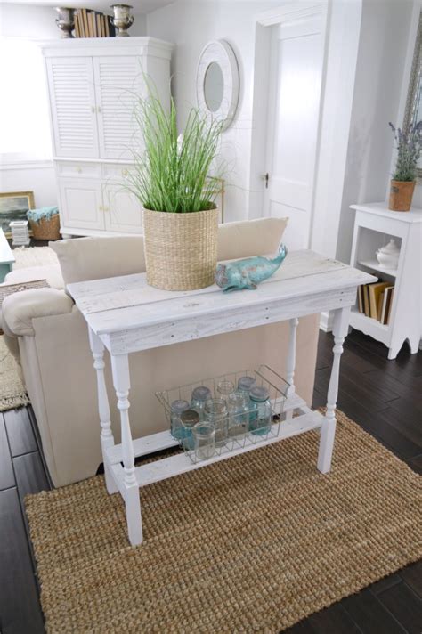 diy white washed wood table fox hollow cottage