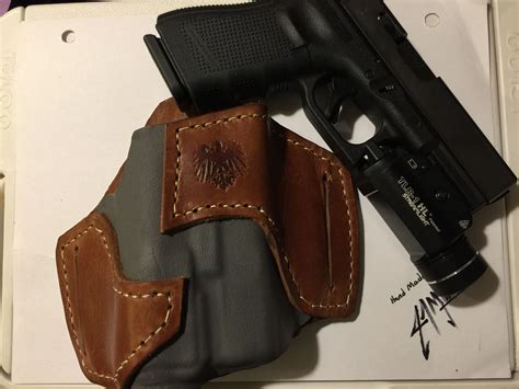 kydex holster hand guns work custom leather firearms pistols