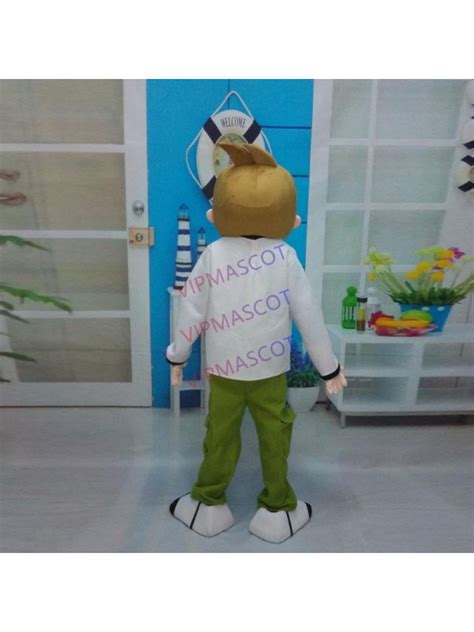 boy mascot costume cartoon character mascot