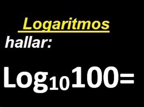 log  base  log   logaritmo de youtube