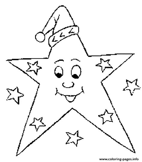 christmas stars coloring pages printable