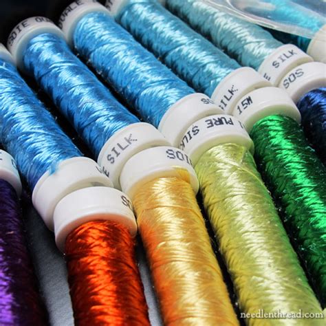 silk hand embroidery thread  flat silk needlenthreadcom