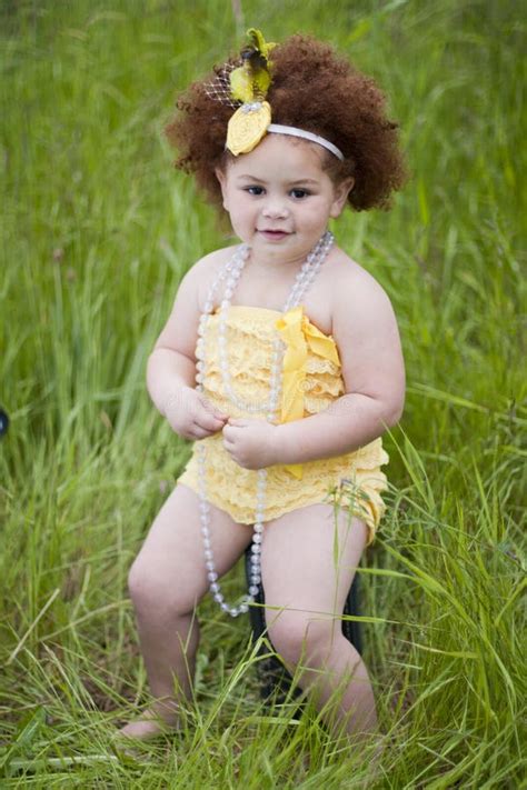 cute toddler girl stock  image