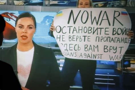 Russian Journalist Who Protested Against Ukraine War On Tv Released
