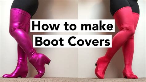 How To Make Boot Covers For Cosplay Tutorial How To Make Boots