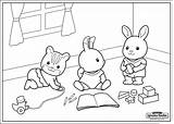 Critters Calico Coloring Pages Print Color Kids sketch template