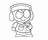 Kyle Broflovski Coloring sketch template