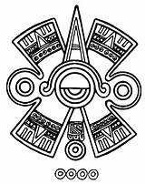 Mayas Mayan Civilization Symbols Aztecas Aztec Azteca Prehispanicos Simbolos Dioses Símbolos Grecas Significado Significados Jeroglíficos Ollin Codices sketch template