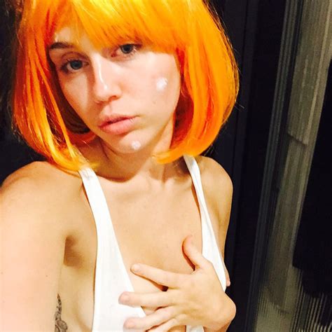 miley cyrus nipple slip on her instagram celebrity