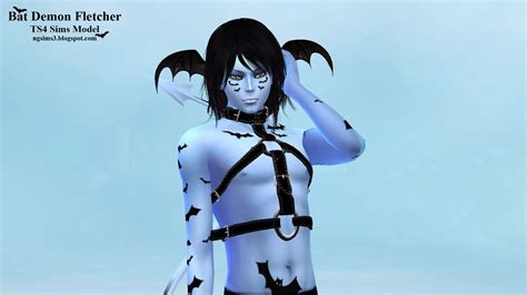 Ng Sims 3 Bat Demon Fletcher Ts4 Sims Model