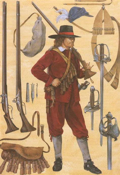 english civil war reenactors uniform guide images  pinterest