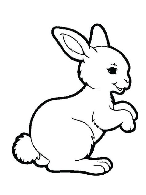 printable easy bunny coloring pages  coloring sheets bunny