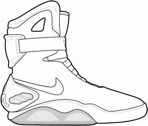 air force  shoes coloring page drawn shoe nike air force  pencil