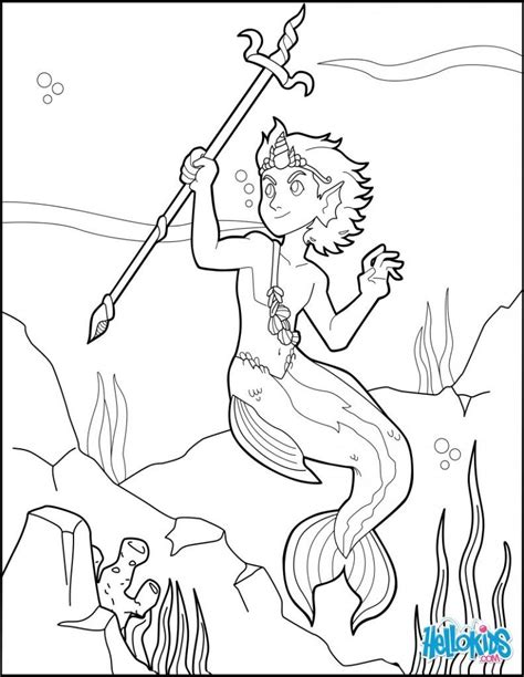 regular merman coloring pages  coloring pages bear