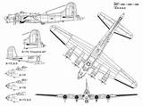 17 Fortress Flying Boeing Blueprint 3d 17g Related Posts sketch template