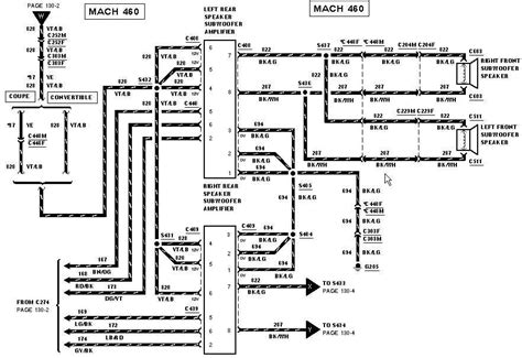 ford mustang stereo wiring diagram  ford mustang radio wiring diagram wiring