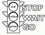 Coloring Traffic Pages Signs Sign Getcolorings Printable sketch template