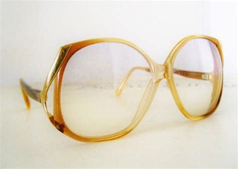 oversized eyeglasses 70s vintage eyewear by cloudninevintage