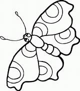 Vlinder Kleurplaat Vlinders Kleurplatenwereld Papillon sketch template