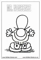 Nonsense Mrmen sketch template