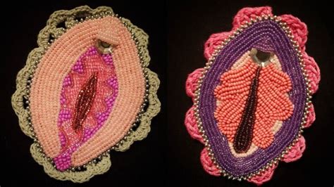 A Beaded Vulva Thats One Way To Open Up Discussion About Sexual