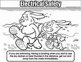 Safety Resolution Electrical Coloring Medium sketch template