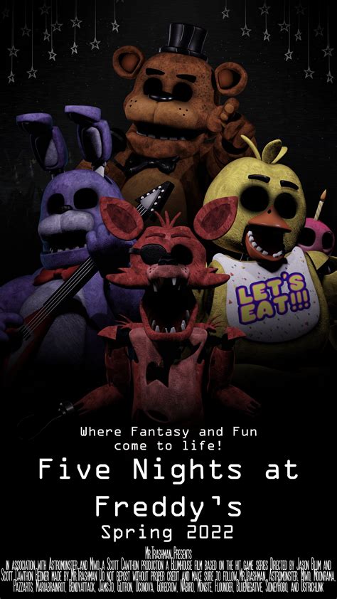 fnaf  updates  twitter fnaf  fanmade character posters