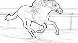 Horse Racing Coloring Pages Color Printable Race Appaloosa Print Barrel Getcolorings sketch template