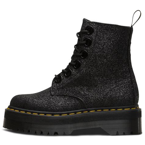dr martens womens molly glitter lace  boot footwear  cho fashion  lifestyle uk