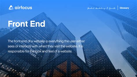 front    website definition development