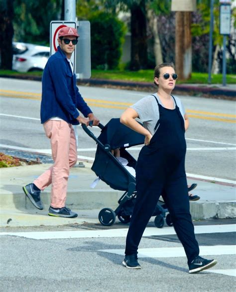 leighton meester heads out on lockdown walk amid pregnancy