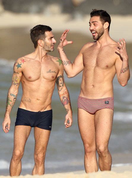 marc jacobs and ex fiance holiday on the beach in st