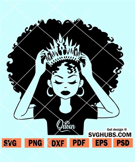 black woman svg afro woman svg afro girl svg afro queen svg afro lady svg curly hair svg